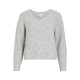 блуза,дамски,пуловери,дамски,плетени,дрехи,vila,lampe,v,neck,sweater,medium,grey,melange