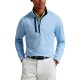 блуза,мъжки,пуловери,дамски,пуловери,polo,ralph,lauren,785a70627,half,zip,sweater,blue,(office,blue)