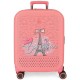 куфари,enso,bonjour,37l,trolley,bag,coral,(pink)