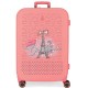 куфари,enso,bonjour,79l,trolley,bag,coral,(pink)