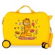 куфари,nickelodeon,garfield,34l,trolley,bag,yellow