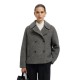 яке,дамски,якета,и,палта,selected,alma,boucle,jacket,grey,(medium,grey,melange,melange)