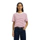 тениска,дамски,тениски,selected,essential,short,sleeve,v,neck,t,shirt,equestrian,red,bright,white,thin,stripes,(pink)