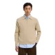 блуза,мъжки,пуловери,selected,teller,relaxed,fit,half,zip,sweater,oatmeal
