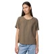 дамски,блузи,дамски,ризи,pieces,anna,short,sleeve,blouse,morel,(brown)