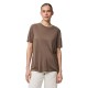 тениска,дамски,тениски,pieces,anora,short,sleeve,t,shirt,morel,(brown)