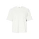 блуза,дамски,пуловери,дамски,плетени,дрехи,pieces,bree,short,sleeve,sweater,bright,white,melange,(white)
