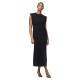 рокля,дамски,поли,и,рокли,pieces,chilli,summer,ankle,sleeveless,midi,dress,black