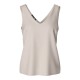 тениска,дамски,тениски,pieces,franan,sleeveless,t,shirt,silver,gray,(beige)