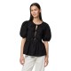 дамски,блузи,дамски,ризи,pieces,jolly,short,sleeve,blouse,black