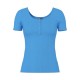 тениска,дамски,тениски,pieces,kitte,short,sleeve,t,shirt,azure,blue,(blue)