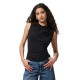 тениска,дамски,тениски,pieces,madison,draped,sleeveless,t,shirt,black