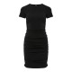 рокля,дамски,поли,и,рокли,pieces,madison,short,sleeve,short,dress,black