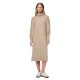 рокля,дамски,поли,и,рокли,pieces,malou,long,sleeve,long,dress,taupe,gray,melange,(beige)