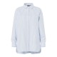риза,с,дълъг,ръкав,дамски,блузи,дамски,ризи,pieces,melia,loose,fit,long,sleeve,shirt,bright,white,grape,mist,(blue)