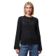 блуза,дамски,пуловери,дамски,плетени,дрехи,pieces,nuka,sweater,black