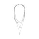 бижутерия,pieces,okia,necklace,silver,colour,(silver)