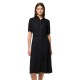 рокля,дамски,поли,и,рокли,pieces,pia,short,sleeve,midi,dress,black