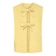 потник,дамски,пуловери,дамски,плетени,дрехи,pieces,silly,knitted,vest,pale,banana,melange,(yellow)