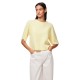 блуза,дамски,пуловери,дамски,плетени,дрехи,pieces,silly,short,sleeve,sweater,pale,banana,melange,(yellow)
