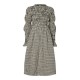 рокля,дамски,поли,и,рокли,yas,chemma,long,sleeve,midi,dress,eggnog,checks,(green)