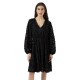 рокля,дамски,поли,и,рокли,yas,paria,long,sleeve,short,dress,black,(black)