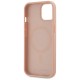 други,аксесоари,karl,lagerfeld,leather,monogram,metal,logo,iphone,15,phone,case,pink,(pink)