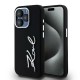 други,аксесоари,karl,lagerfeld,metal,script,logo,iphone,15,pro,max,phone,case,black,(black)