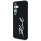 други,аксесоари,karl,lagerfeld,metal,signature,logo,samsung,galaxy,s25,phone,case,black,(black)