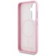 други,аксесоари,karl,lagerfeld,saffiano,metal,logo,magsafe,samsung,galaxy,s25,phone,case,pink,(clear)
