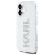 други,аксесоари,karl,lagerfeld,rhinestones,logo,iphone,16,phone,case,clear,(clear)