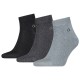 чорапи,мъжки,чорапи,calvin,klein,701234209,socks,3,pairs,grey,melange,(black,grey)