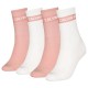 чорапи,дамски,чорапи,calvin,klein,701235385,crew,socks,4,pairs,white,pink