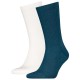 чорапи,мъжки,чорапи,calvin,klein,701235977,crew,socks,2,pairs,blue,(white,blue)