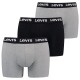 боксерки,мъжко,бельо,levi´s,®,repeat,logo,brief,boxers,3,units,grey,combo,(black,grey)