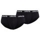 слипове,мъжко,бельо,levi´s,®,repeat,logo,brief,slips,2,units,black