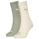 чорапи,дамски,чорапи,puma,701225853,socks,2,units,warm,white,melange,green,(green,white)