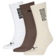 чорапи,мъжки,чорапи,puma,701233658,crew,socks,3,pairs,alpine,snow,brown,(multicolor)