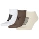 чорапи,мъжки,чорапи,puma,701233663,short,socks,3,pairs,alpine,snow,brown,(multicolor)