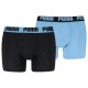 боксерки,мъжко,бельо,puma,everyday,basic,boxers,2,units,grey,melange,cool,blue,(blue,black)