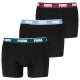 боксерки,мъжко,бельо,puma,everyday,basics,boxers,3,units,black,combo,(black)