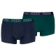 боксерки,мъжко,бельо,puma,everyday,boxers,2,units,navy,green,(green,blue)