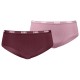 дамско,бельо,дамски,бикини,и,танкини,puma,hang,hipster,panties,2,units,ruby,shimmer,(pink)