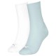 чорапи,дамски,чорапи,puma,scallop,edge,socks,2,pairs,aqua,white,(white,blue)