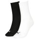 чорапи,дамски,чорапи,puma,scallop,edge,socks,2,pairs,white,black,(white,black)
