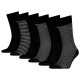 чорапи,мъжки,чорапи,tommy,hilfiger,701235373,socks,6,pairs,black,(black,grey)