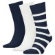 чорапи,мъжки,чорапи,tommy,hilfiger,701235377,socks,3,pairs,navy,(white,blue)