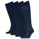 чорапи,мъжки,чорапи,tommy,hilfiger,701235378,long,socks,4,pairs,blue,(navy)