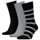 чорапи,мъжки,чорапи,tommy,hilfiger,701235377,socks,3,pairs,black,(black,grey)