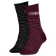 чорапи,дамски,чорапи,tommy,hilfiger,701236455,socks,2,pairs,burgundy,(red,black)